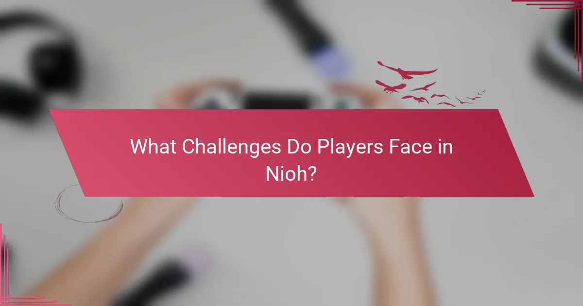 What Challenges Do Players Face in Nioh?